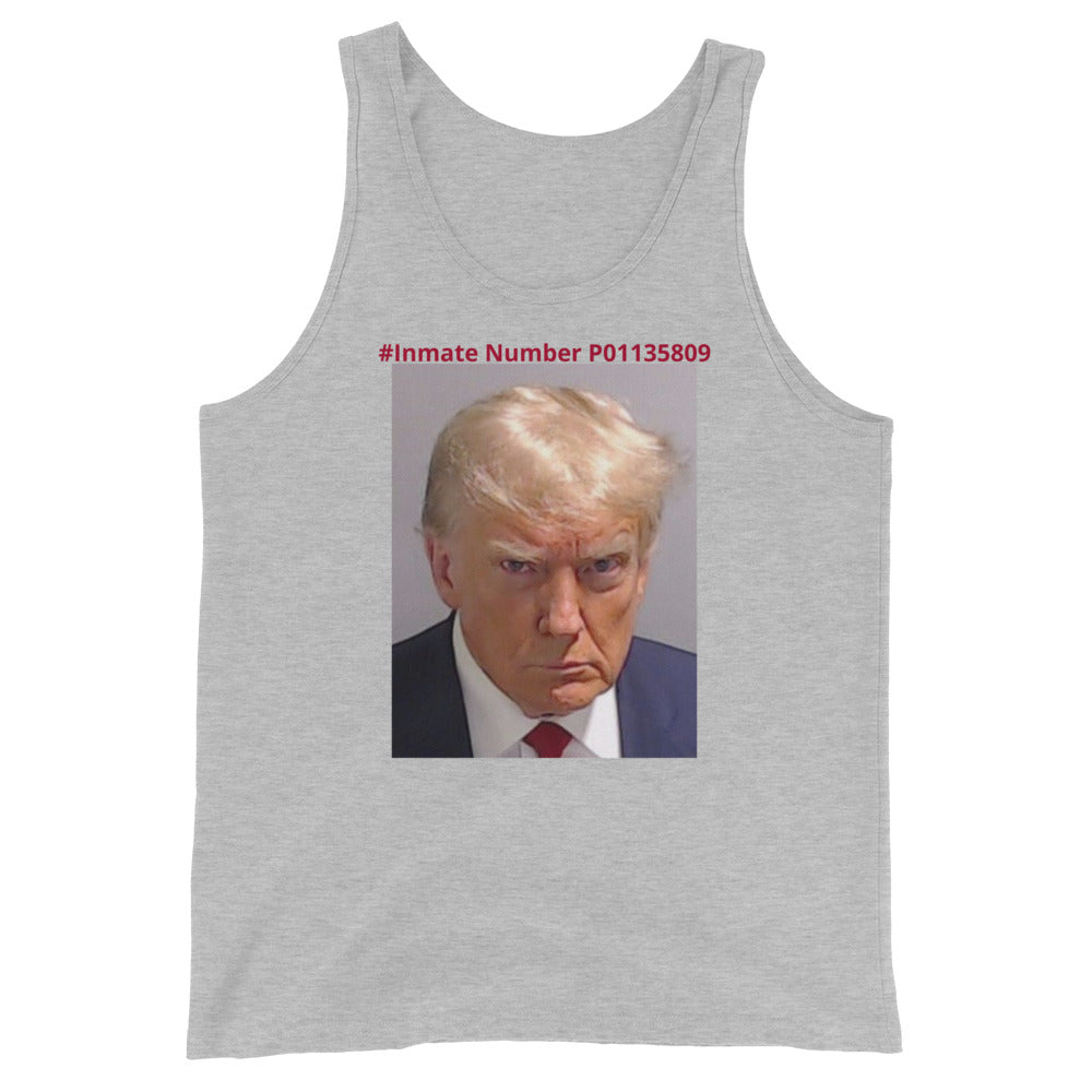 Trump Jail Mug Shot Tank Top