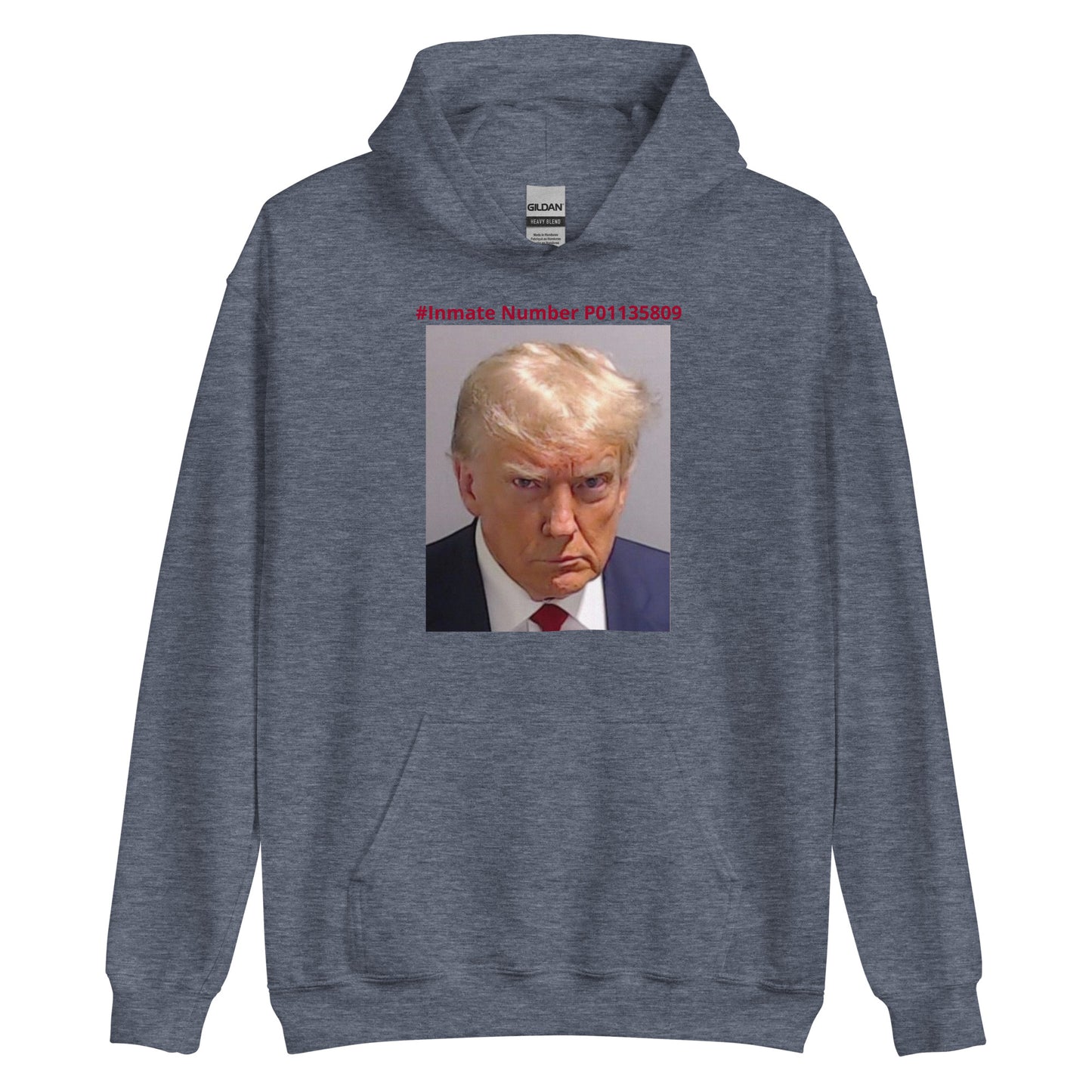 Trump Jail Mug Shot Hoodie