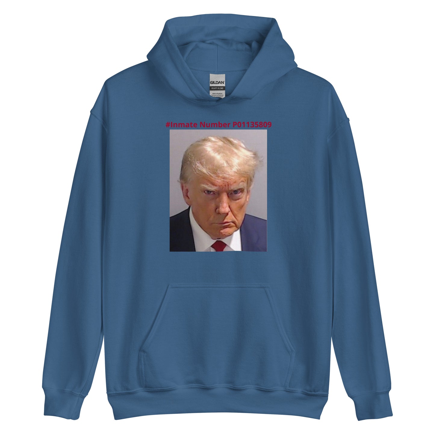 Trump Jail Mug Shot Hoodie