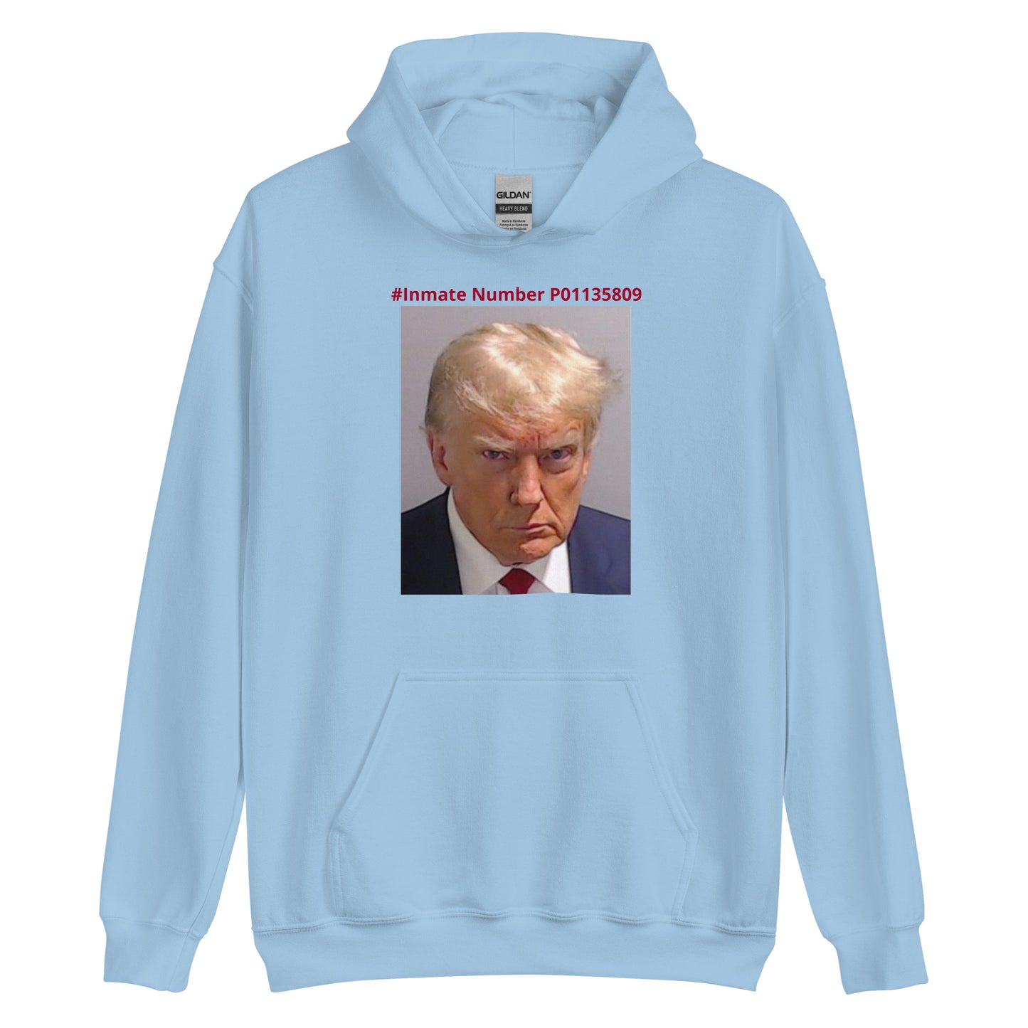 Trump Jail Mug Shot Hoodie