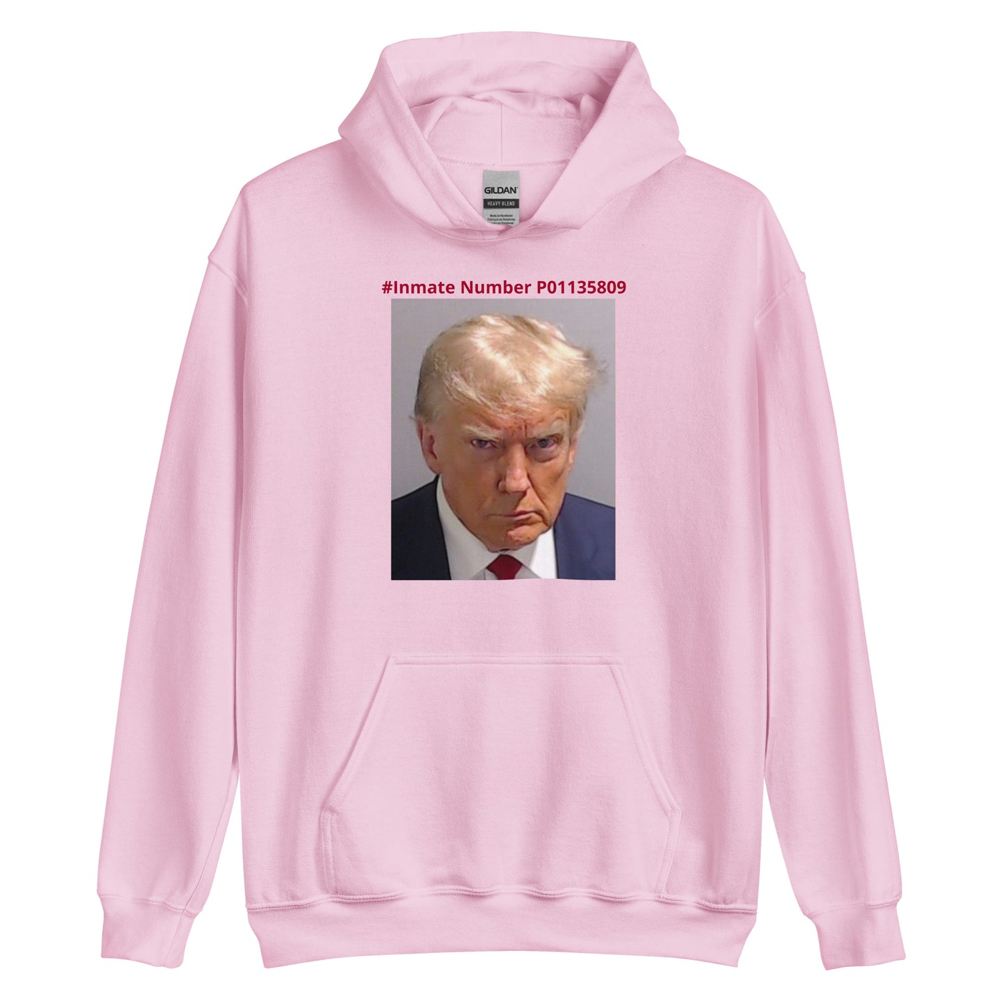 Trump Jail Mug Shot Hoodie