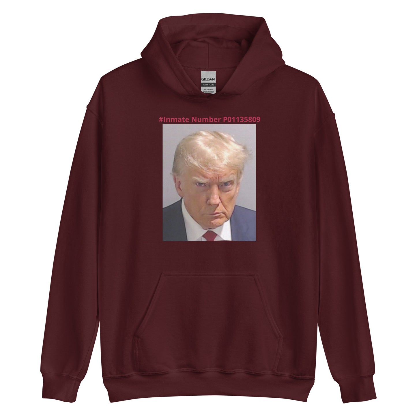 Trump Jail Mug Shot Hoodie