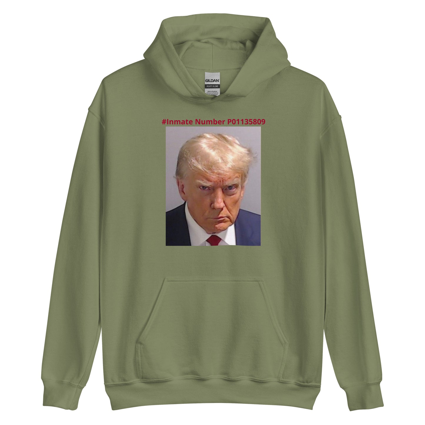 Trump Jail Mug Shot Hoodie