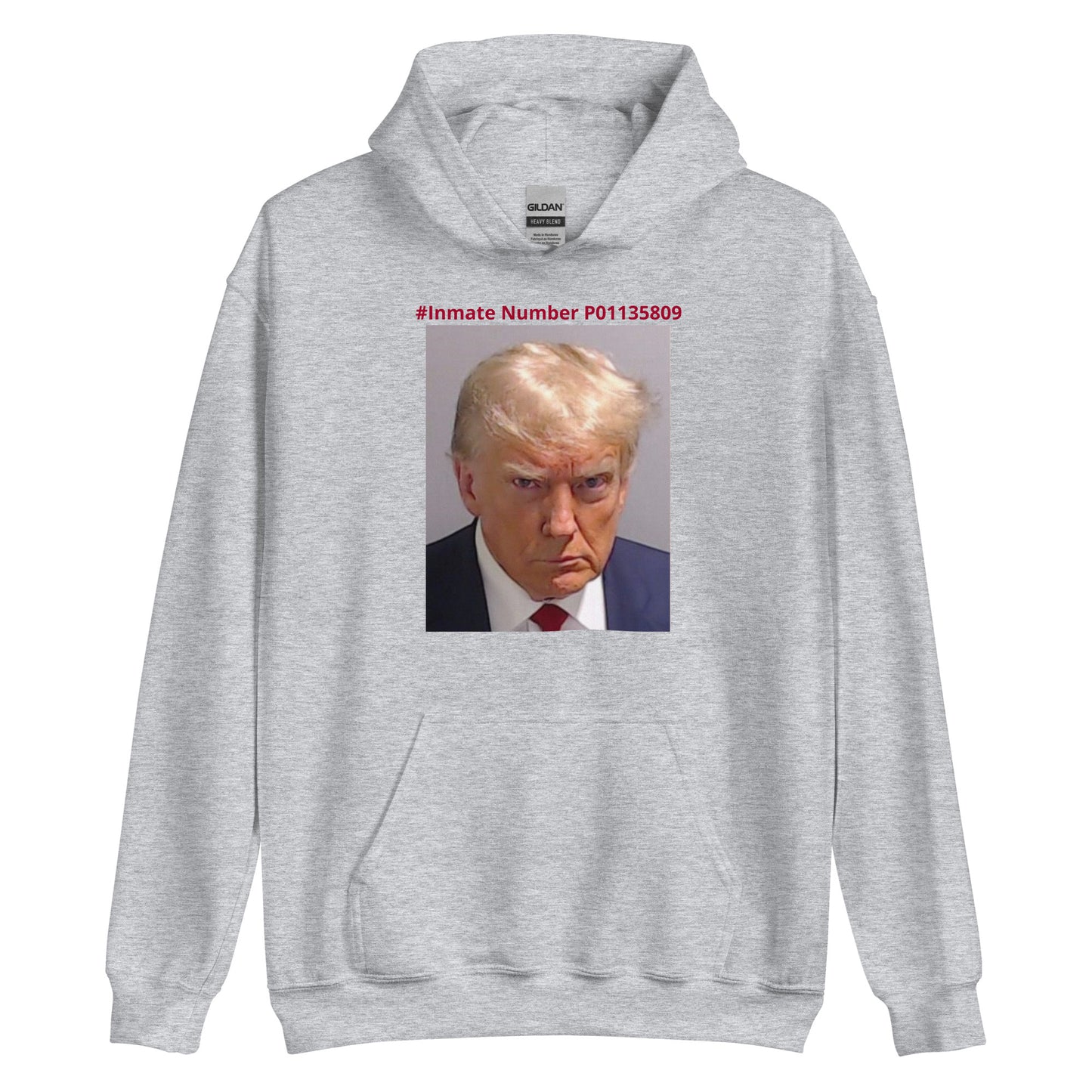 Trump Jail Mug Shot Hoodie