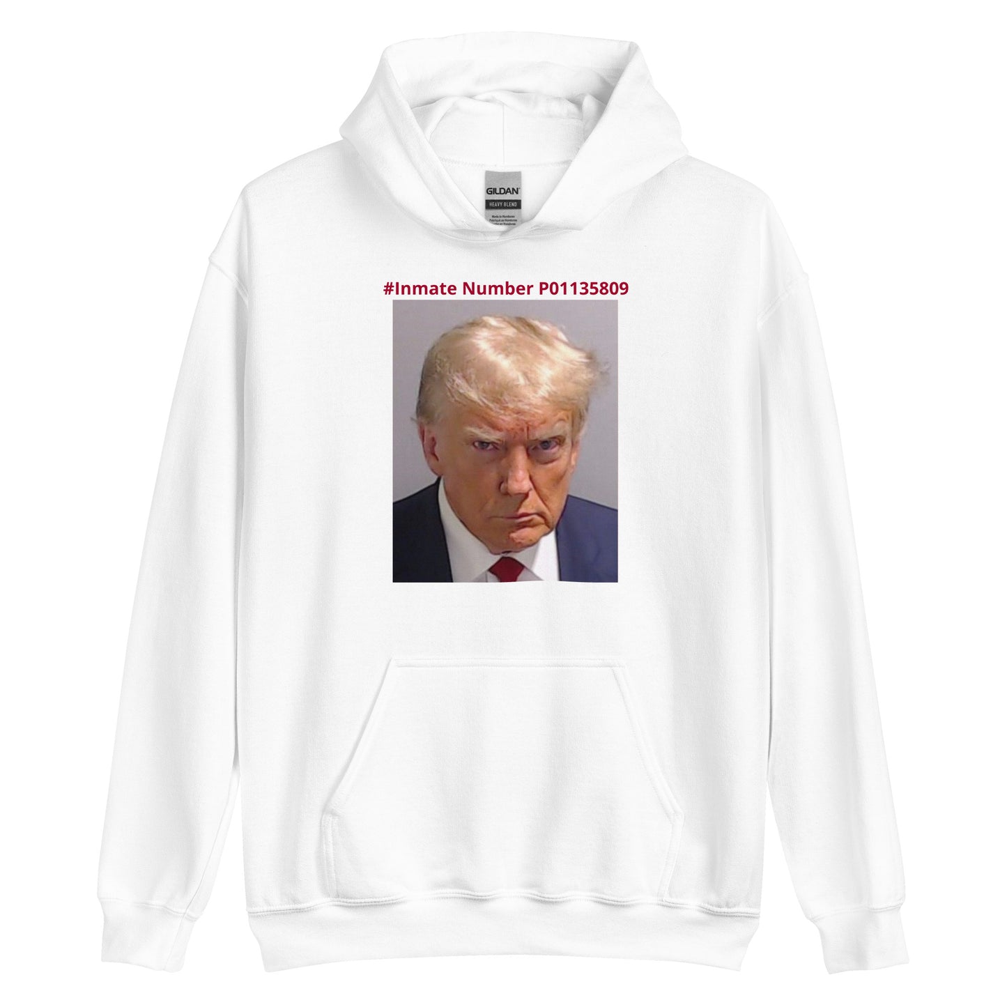 Trump Jail Mug Shot Hoodie